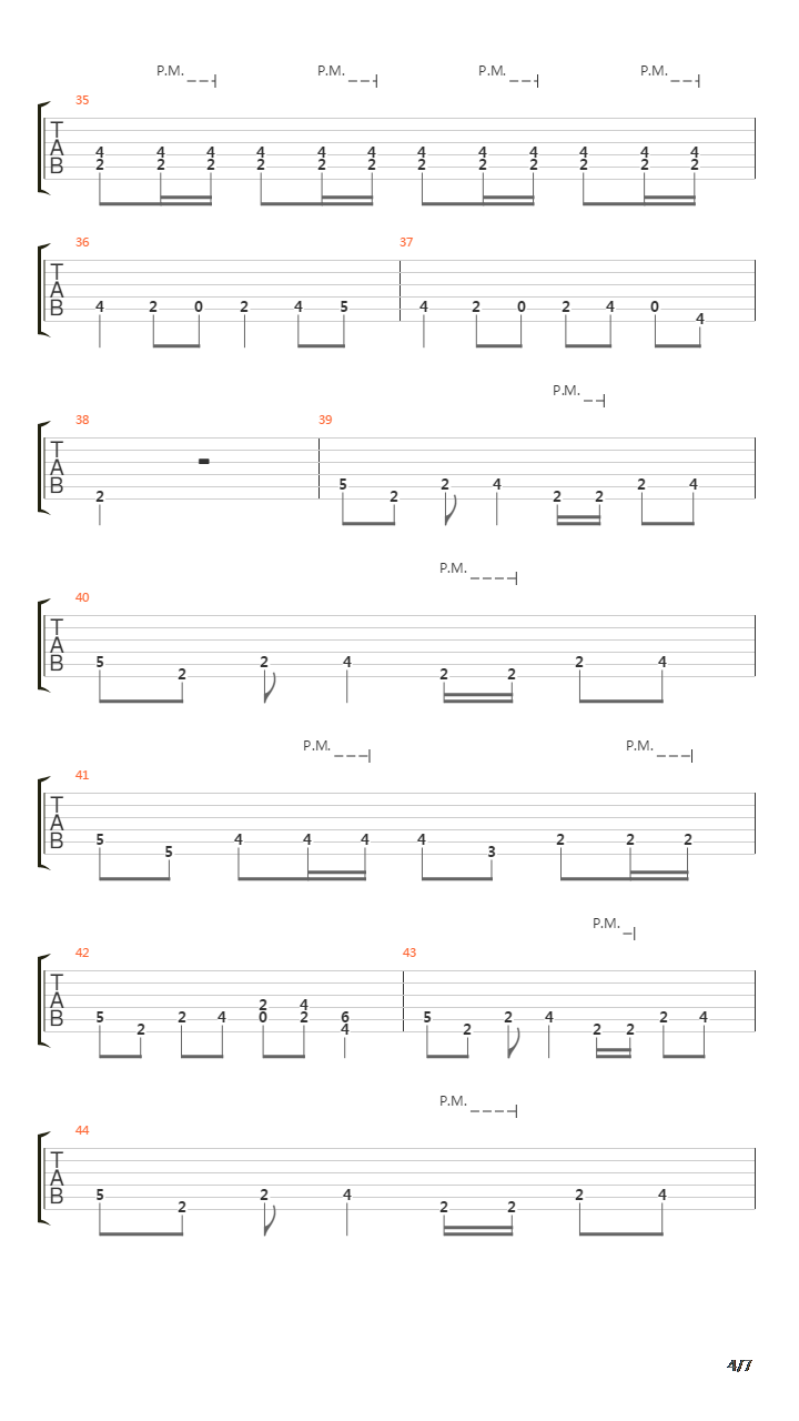 Russias On Fire吉他谱