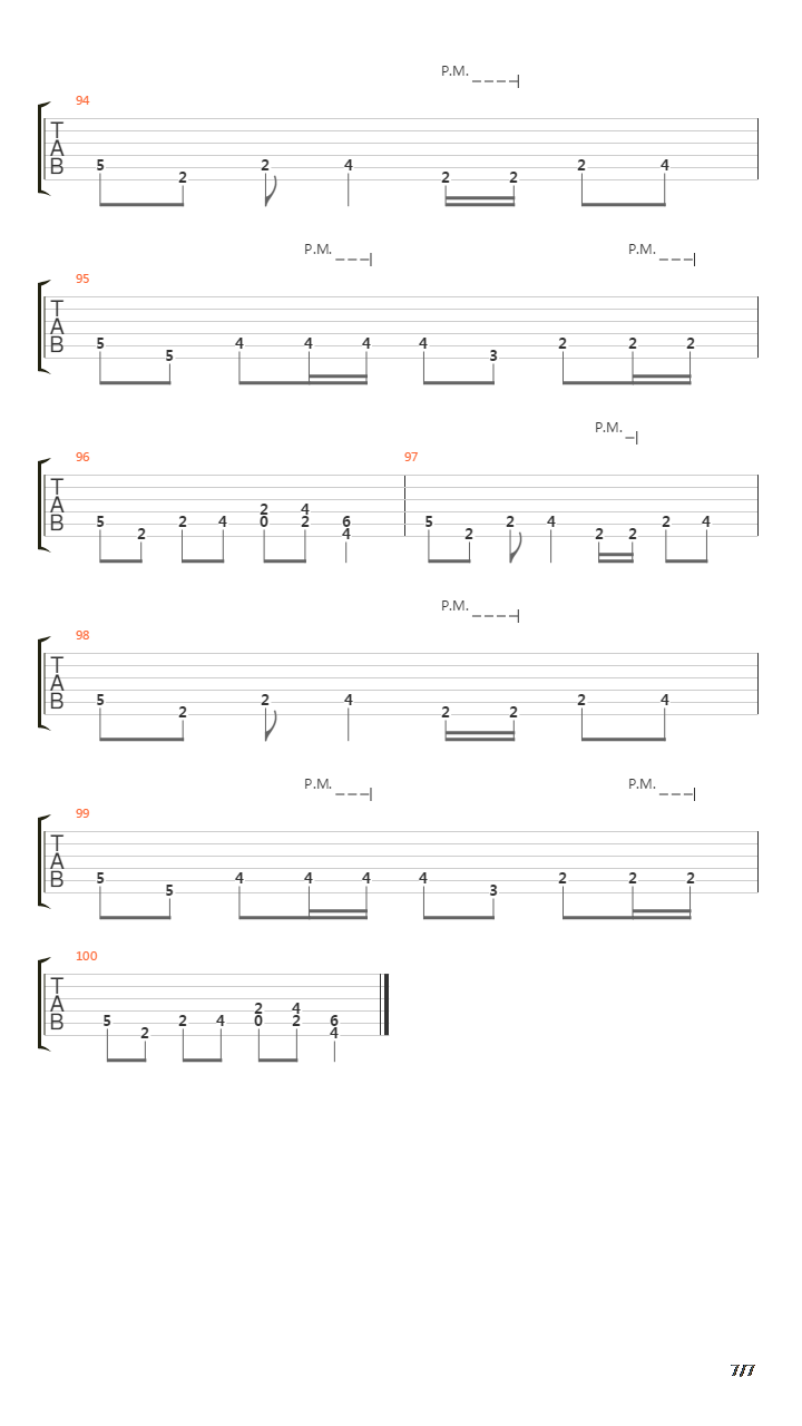 Russias On Fire吉他谱