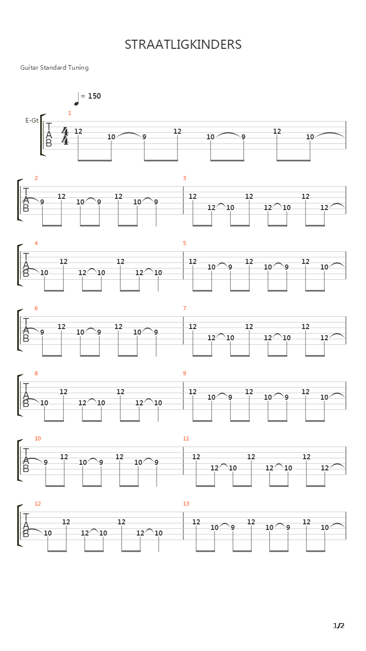 Jou Seer Is Die Brug Na Iemand Se Hart吉他谱