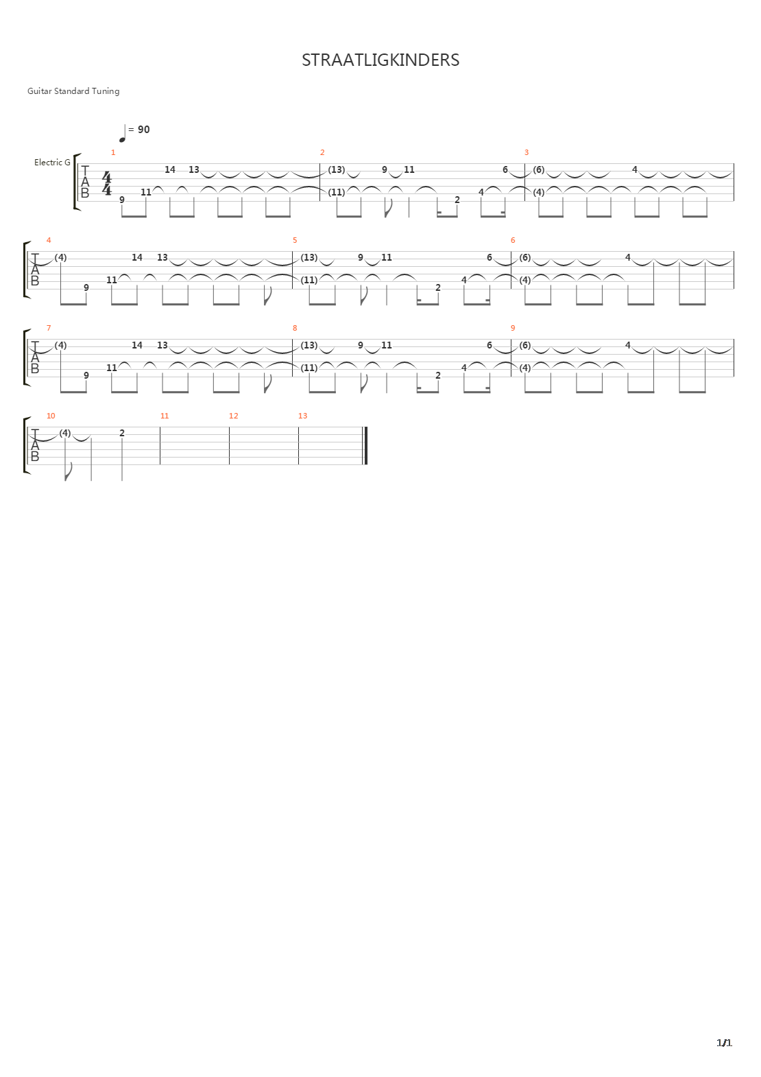 Petrus吉他谱