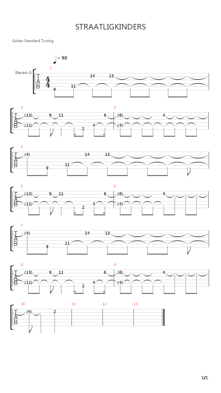 Petrus吉他谱