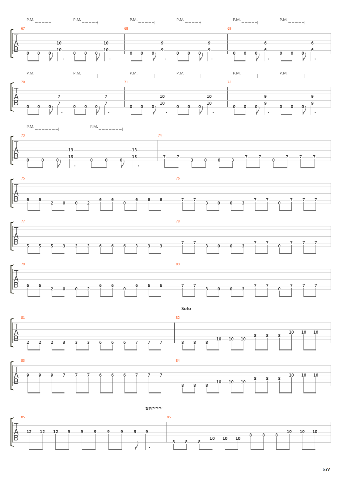 Decimator吉他谱