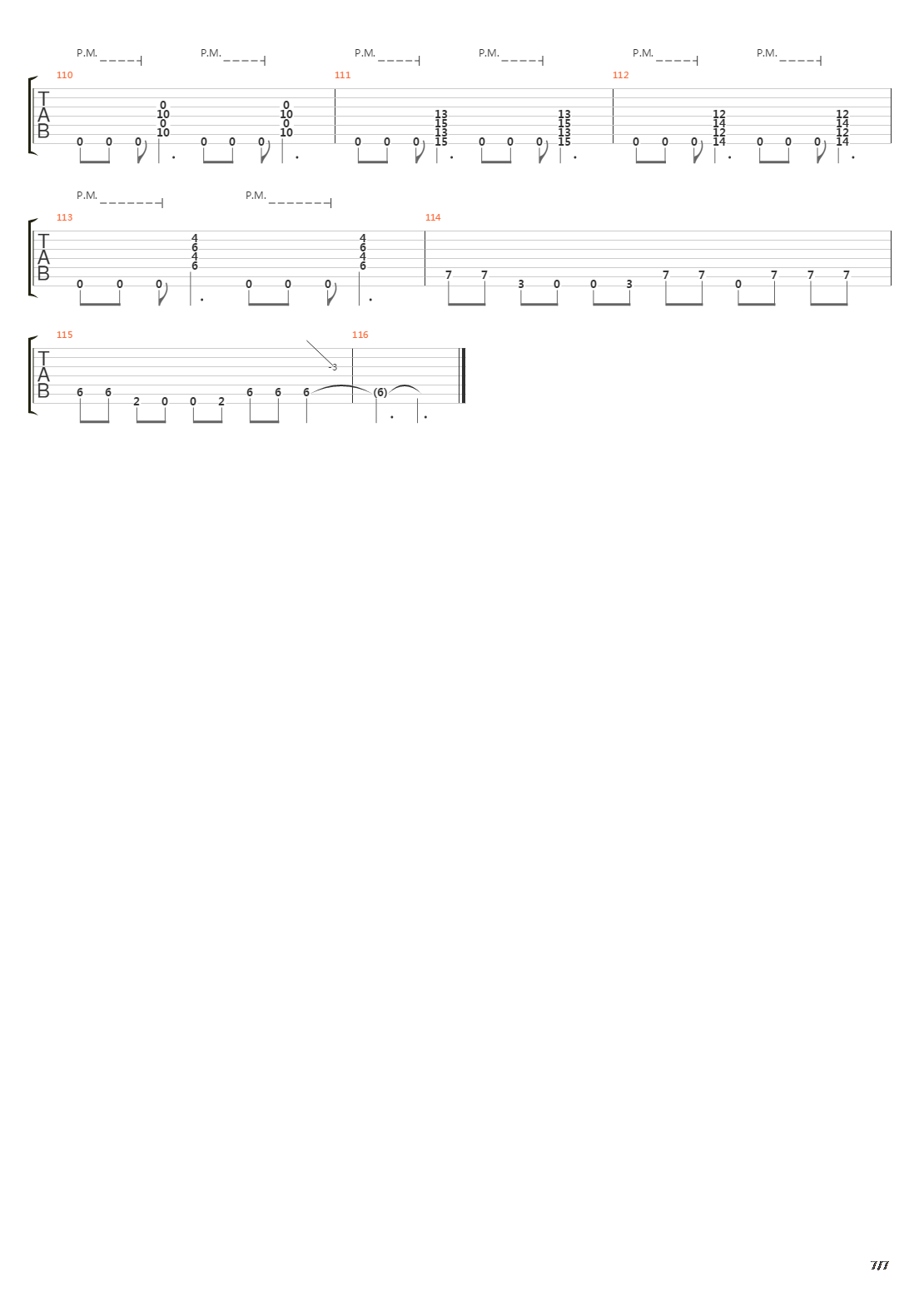 Decimator吉他谱