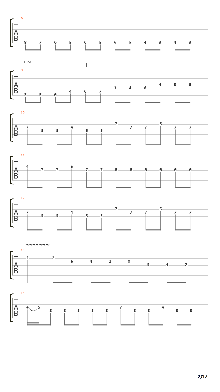 Decimator吉他谱