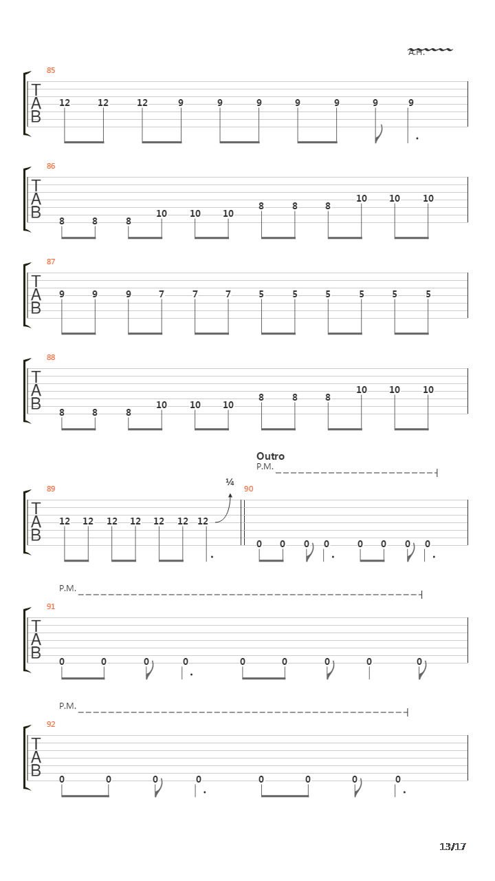 Decimator吉他谱