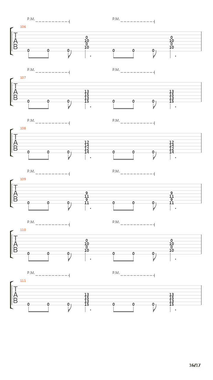 Decimator吉他谱