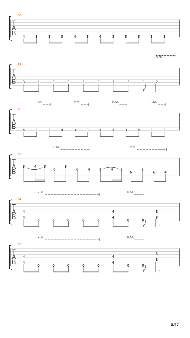 Decimator吉他谱