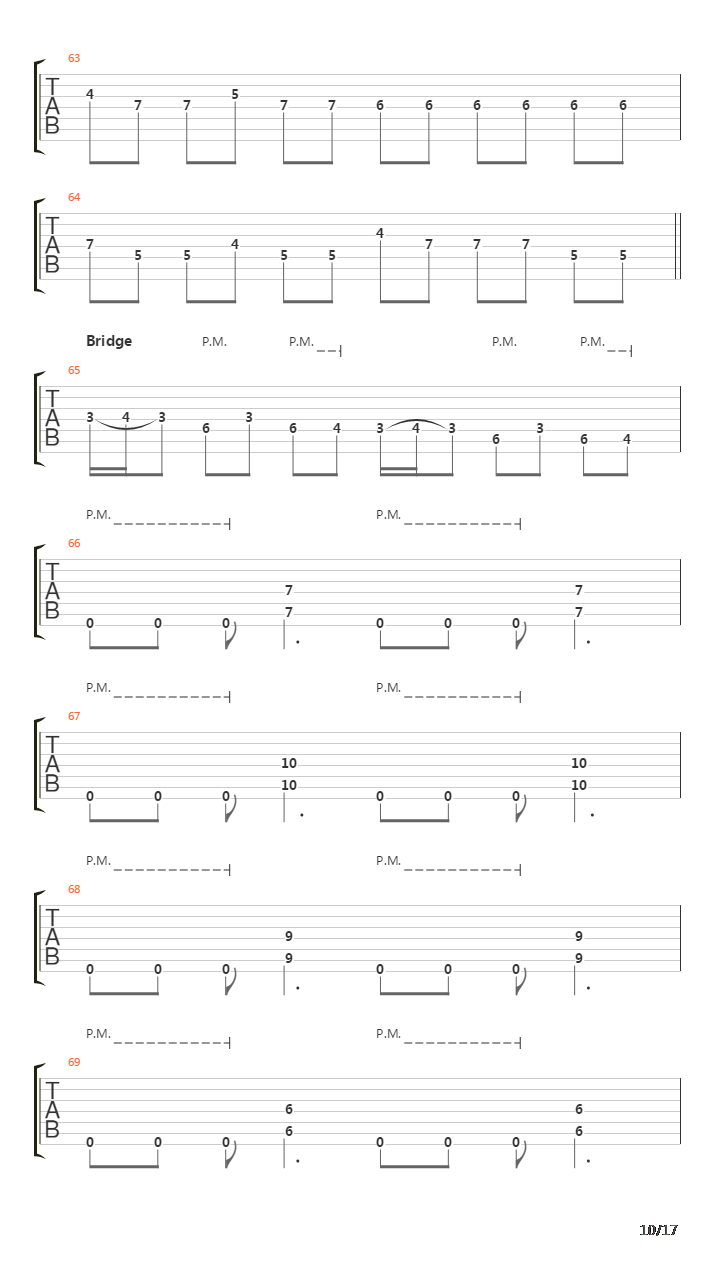 Decimator吉他谱