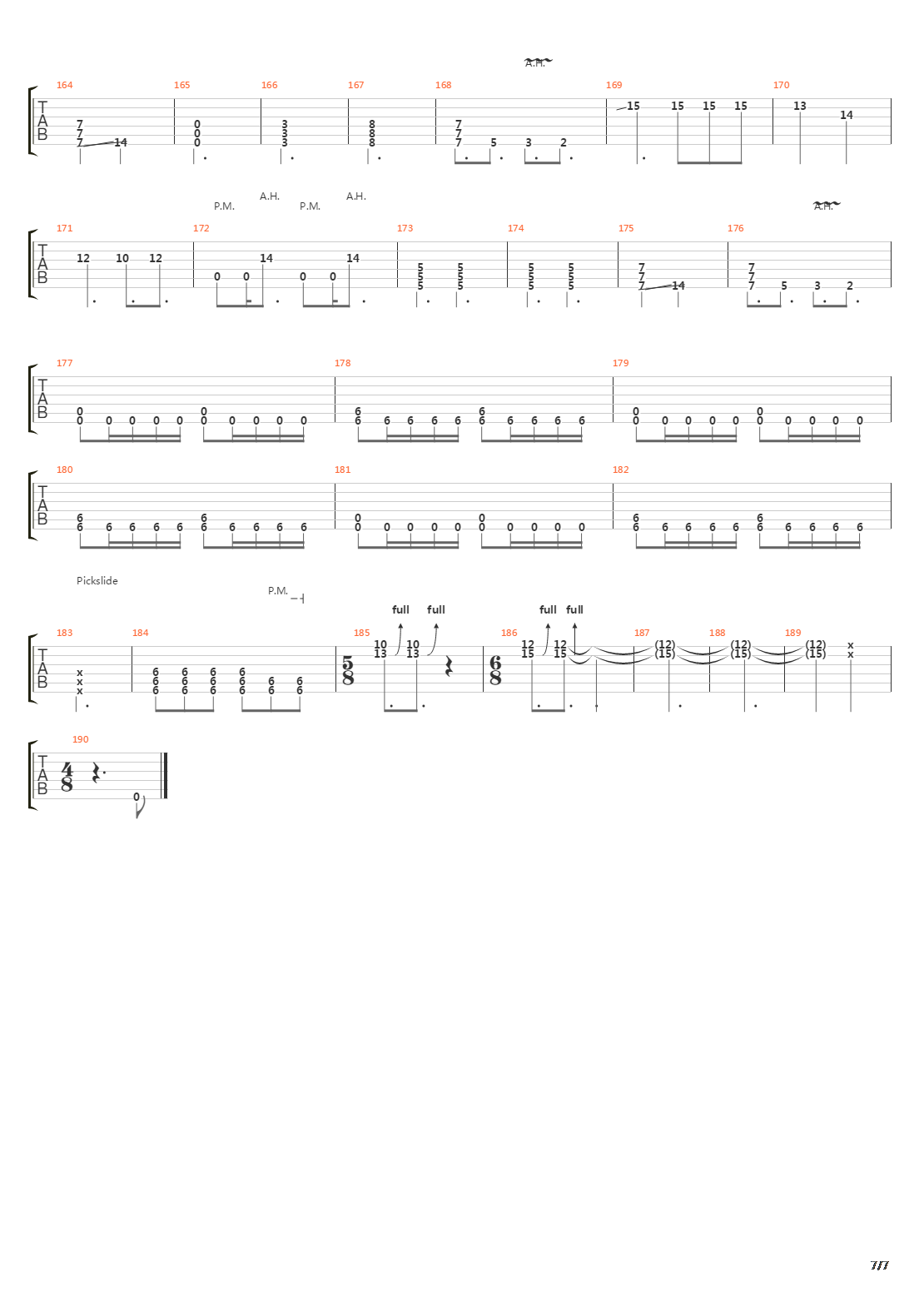 Far Beyond Metal吉他谱