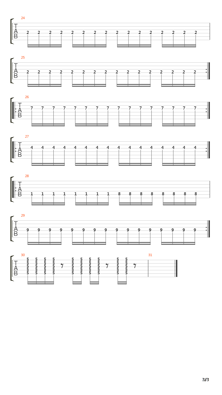 Zen吉他谱