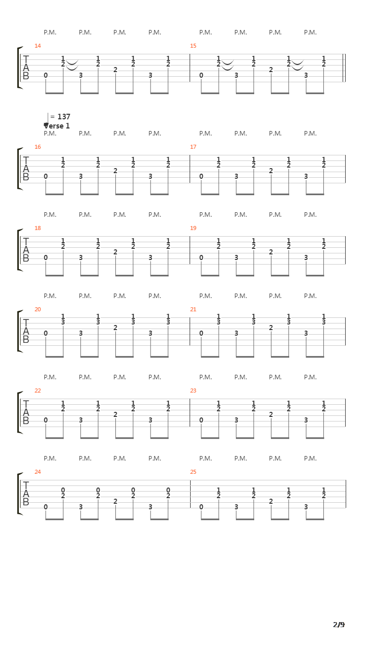 Ubangi Stomp吉他谱