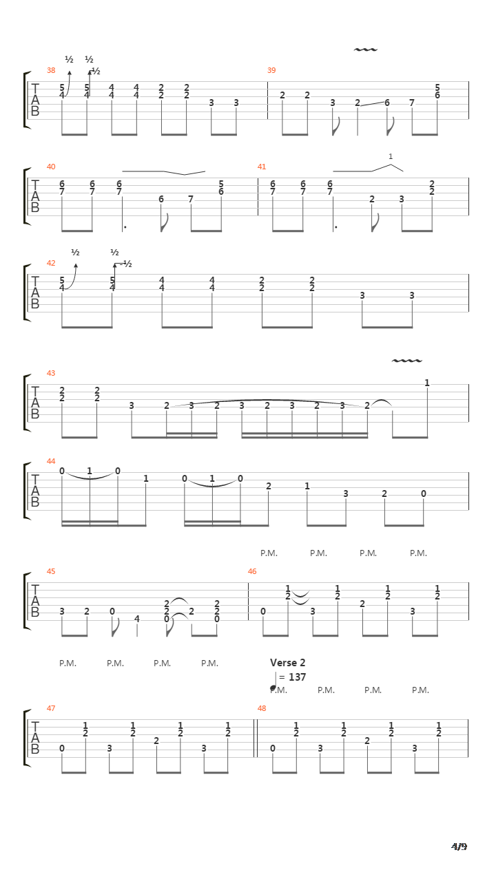 Ubangi Stomp吉他谱