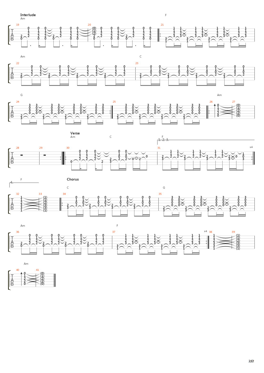 Final Transmission吉他谱