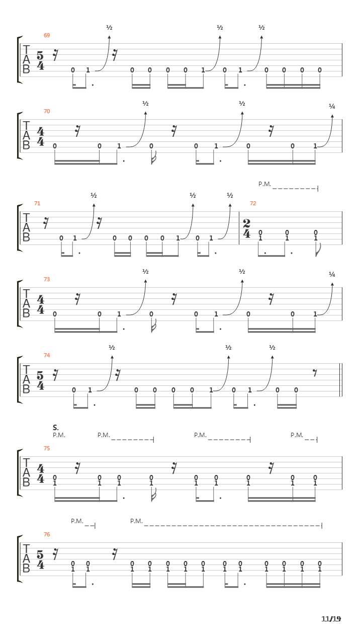 Transitions吉他谱