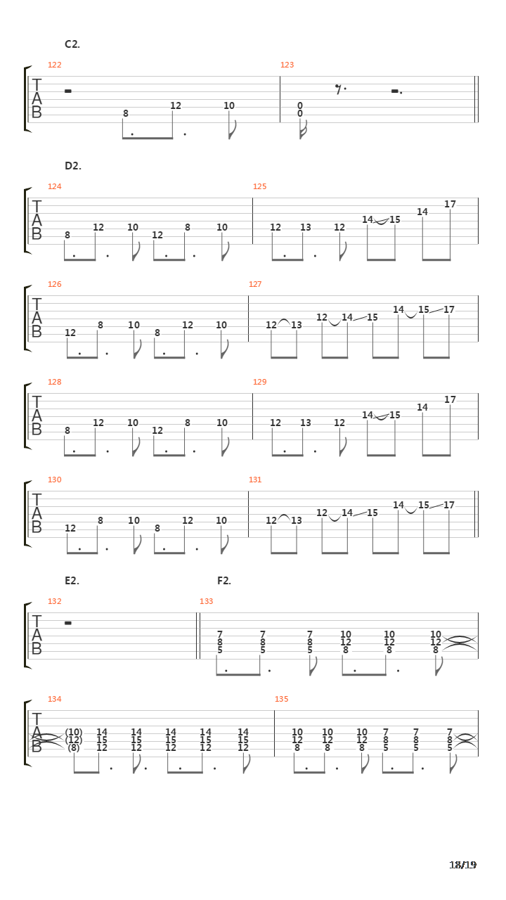 Transitions吉他谱