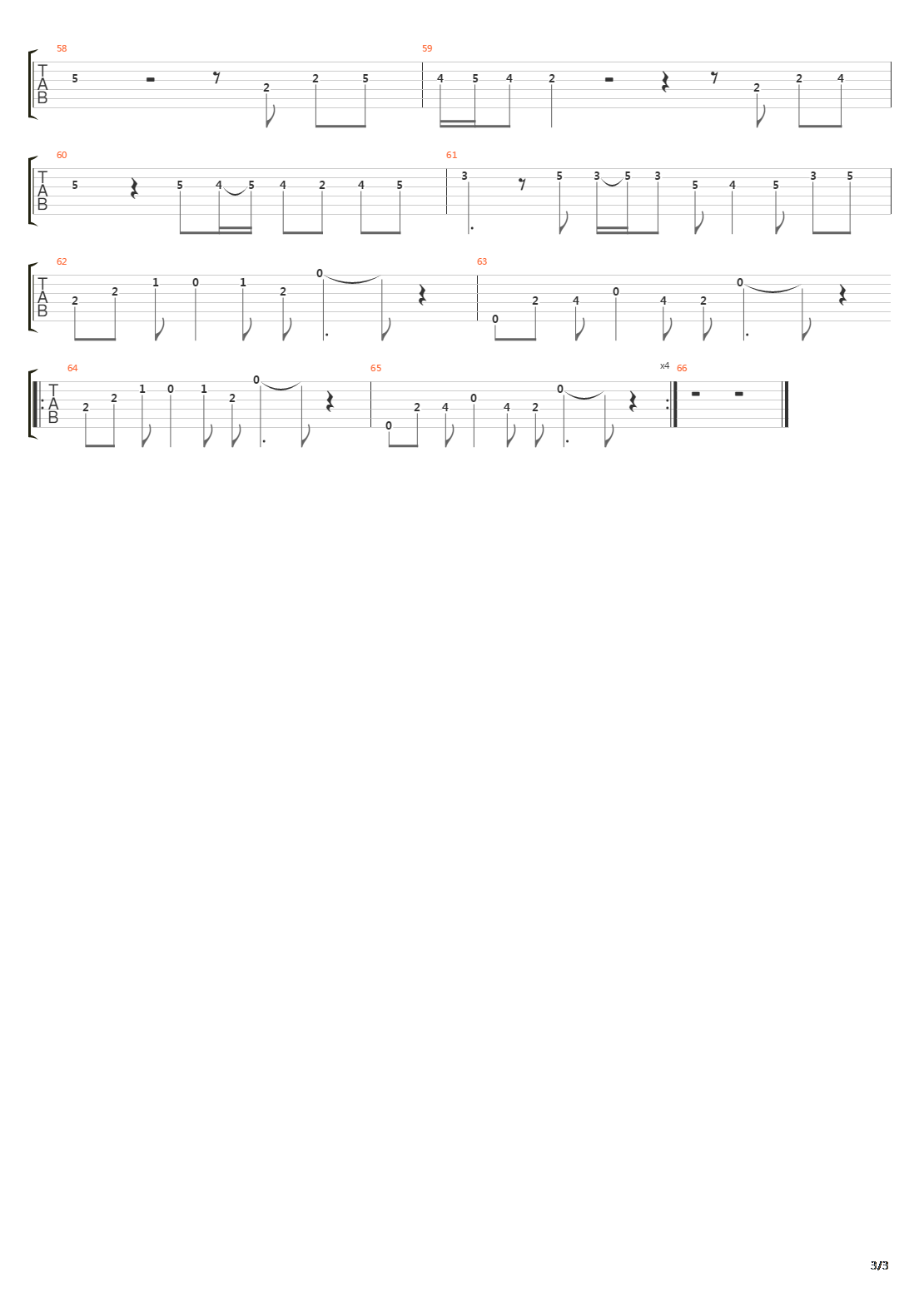 Balada For Heideh吉他谱