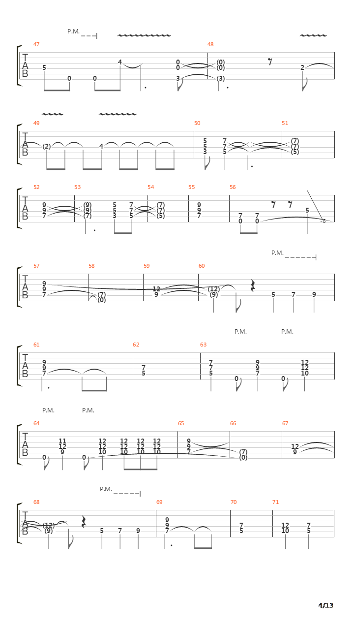 Soldiers Under Command吉他谱