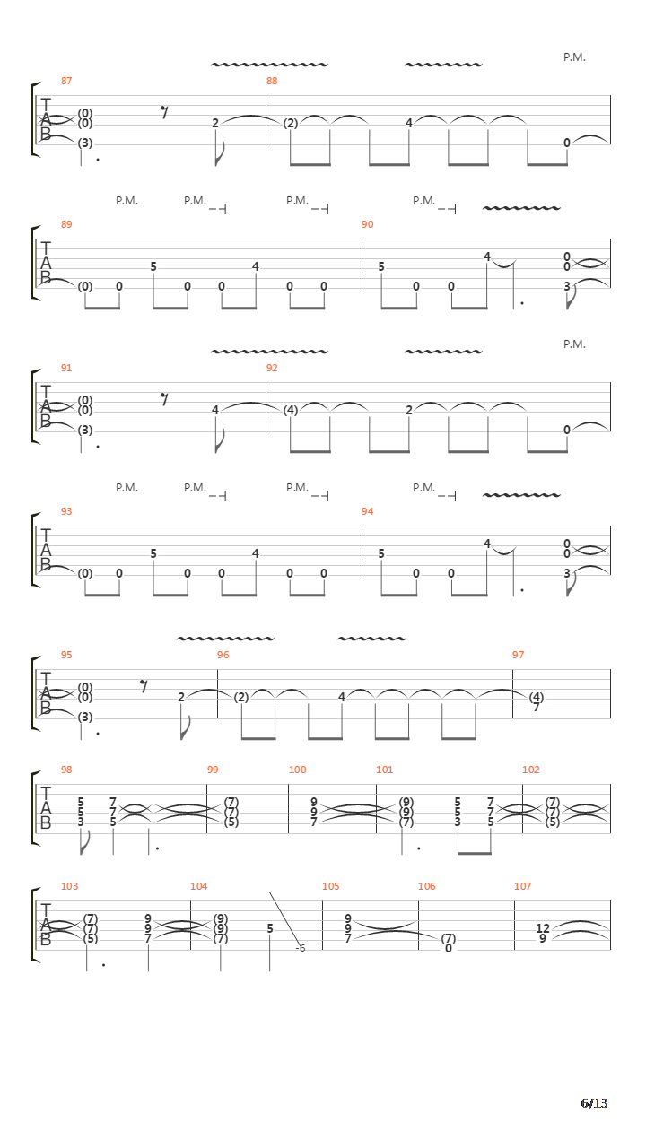 Soldiers Under Command吉他谱