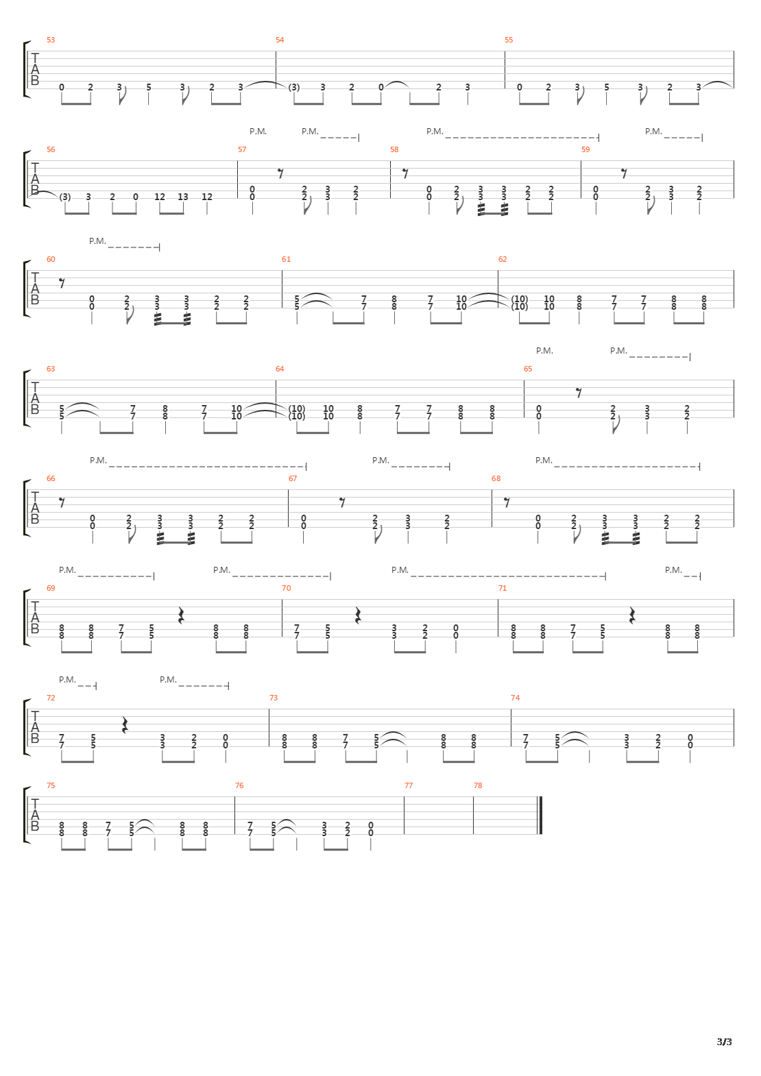 Mirrored Fates吉他谱