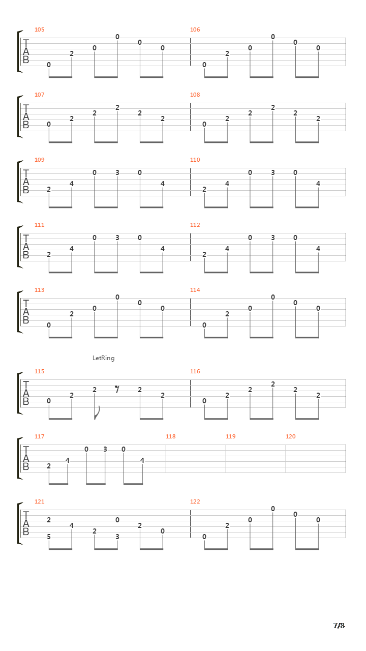 Indian吉他谱