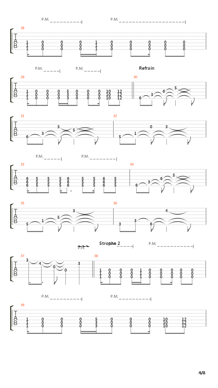 Geist Des Kriegers吉他谱