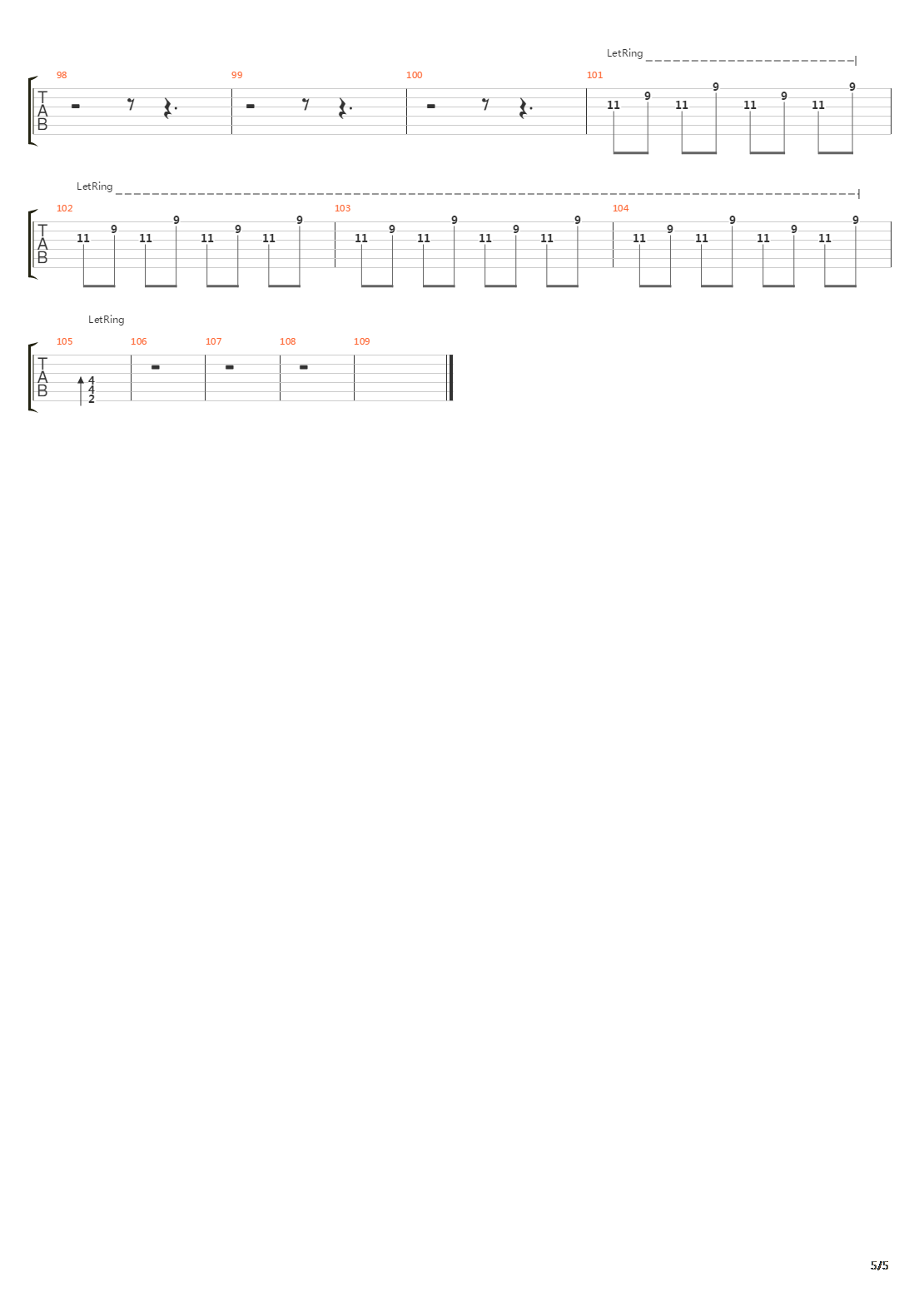 The Investigation吉他谱