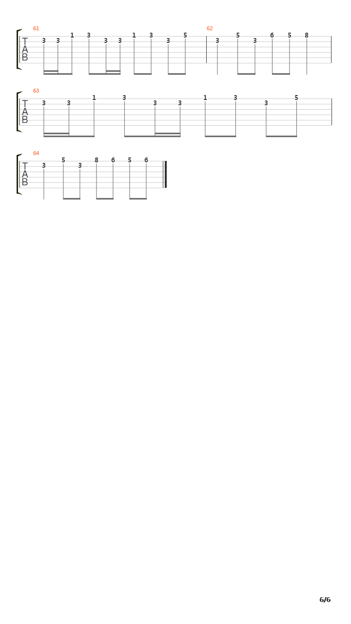 Comatose Delusion吉他谱
