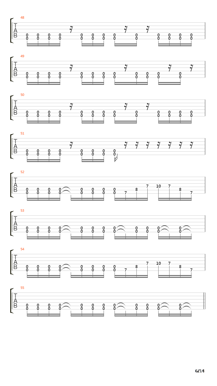 From Cross To Flame吉他谱