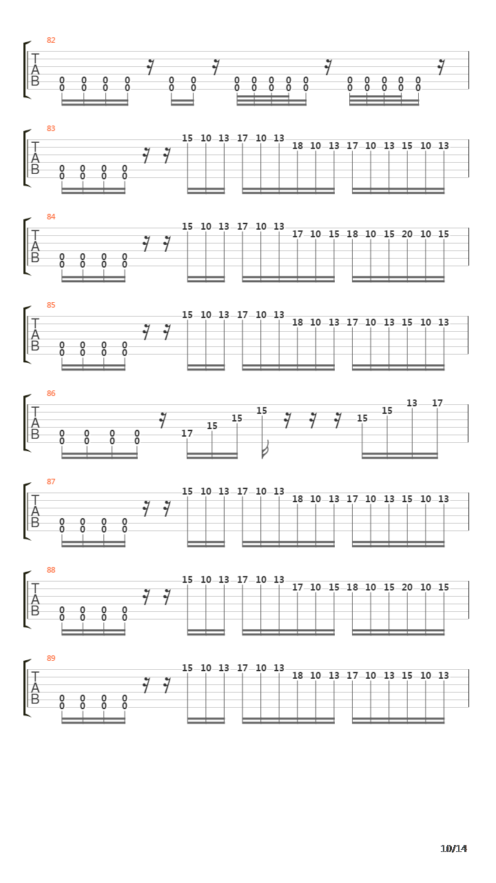 From Cross To Flame吉他谱
