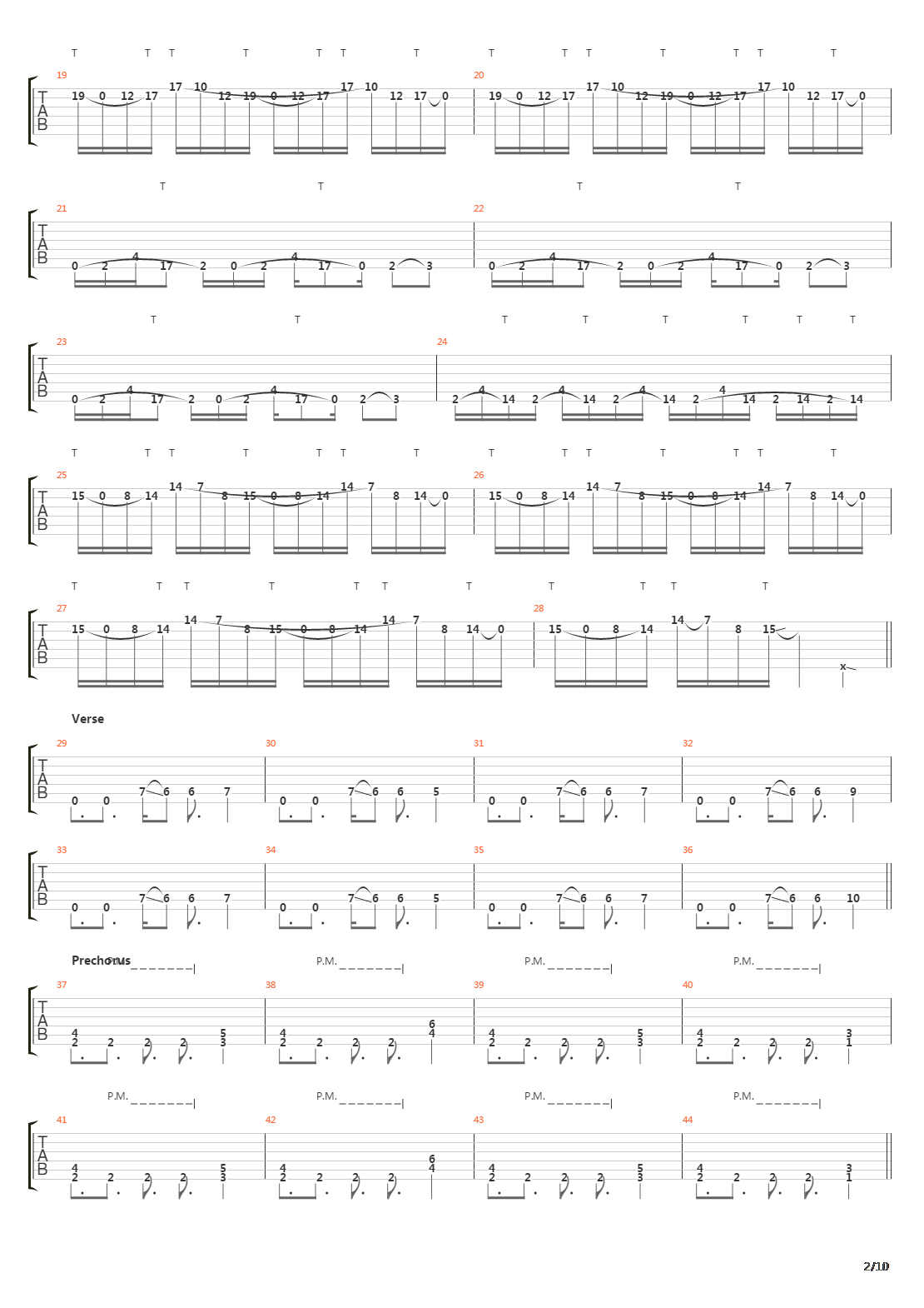 Departing Word吉他谱