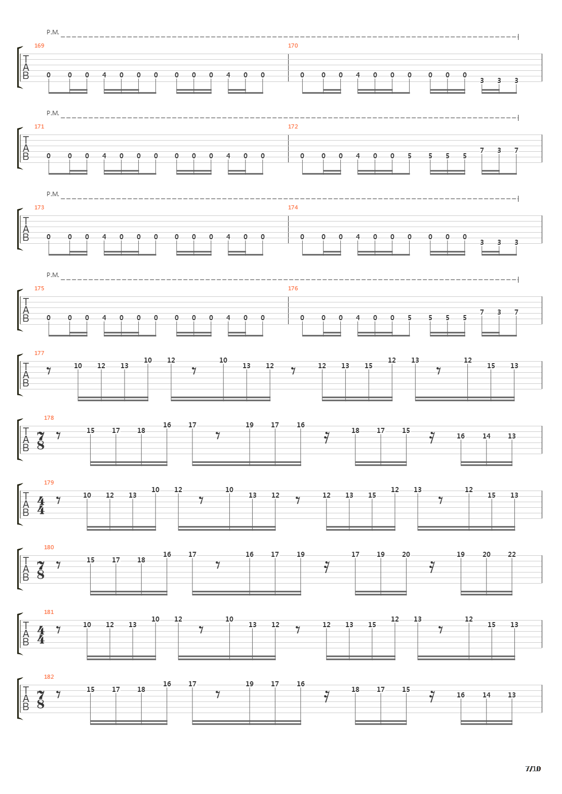 Departing Word吉他谱