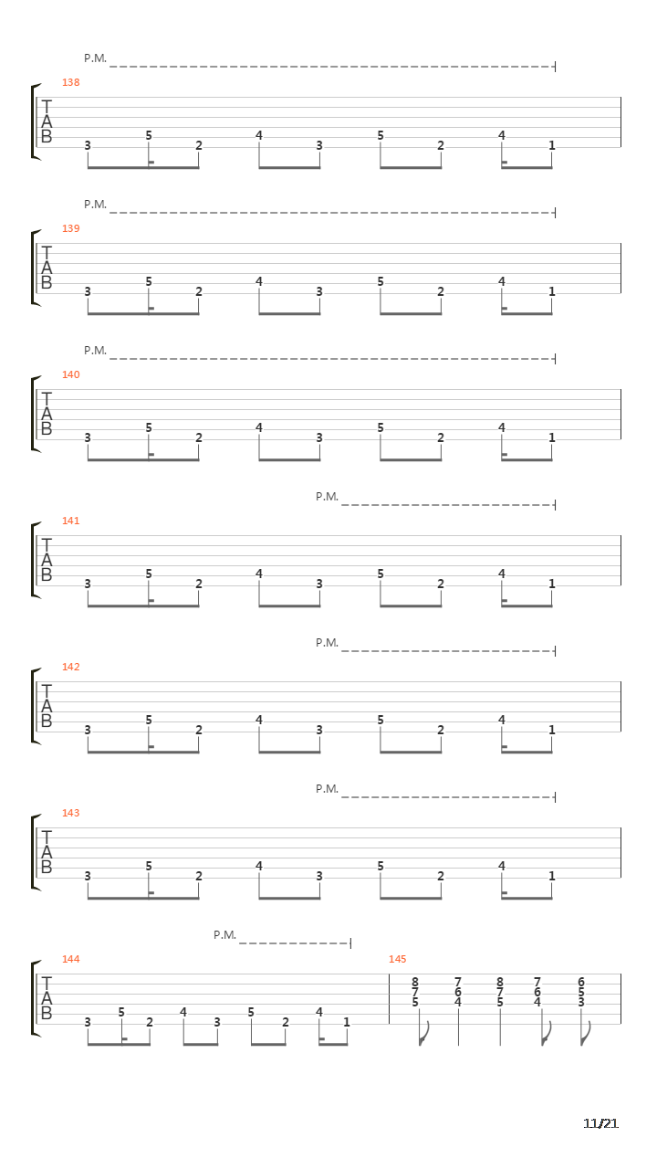 Departing Word吉他谱