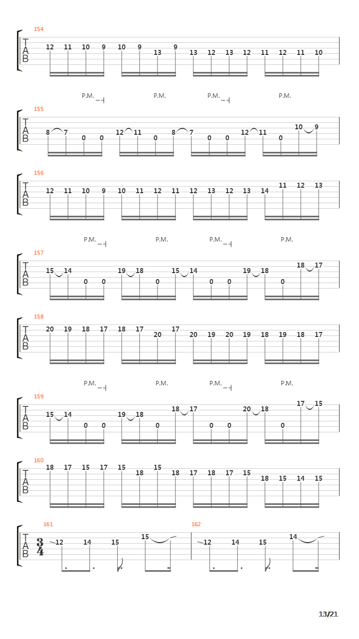 Departing Word吉他谱