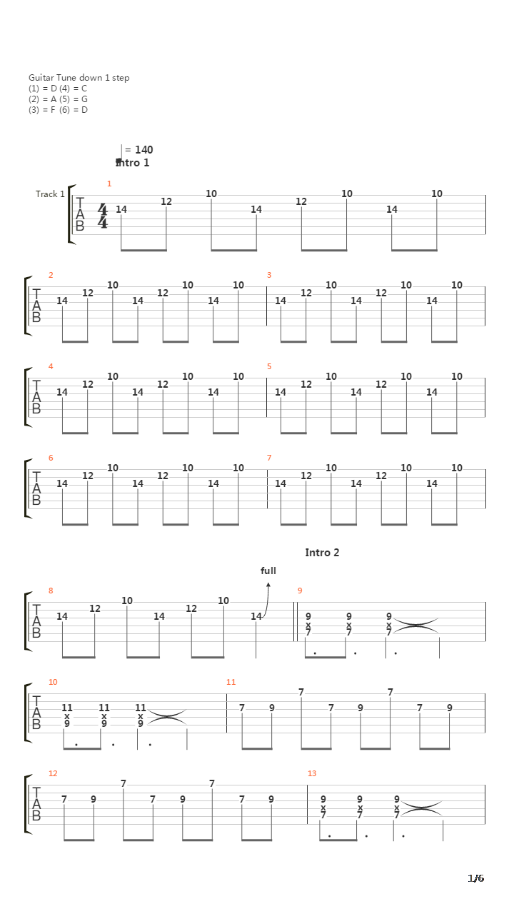 Seven吉他谱