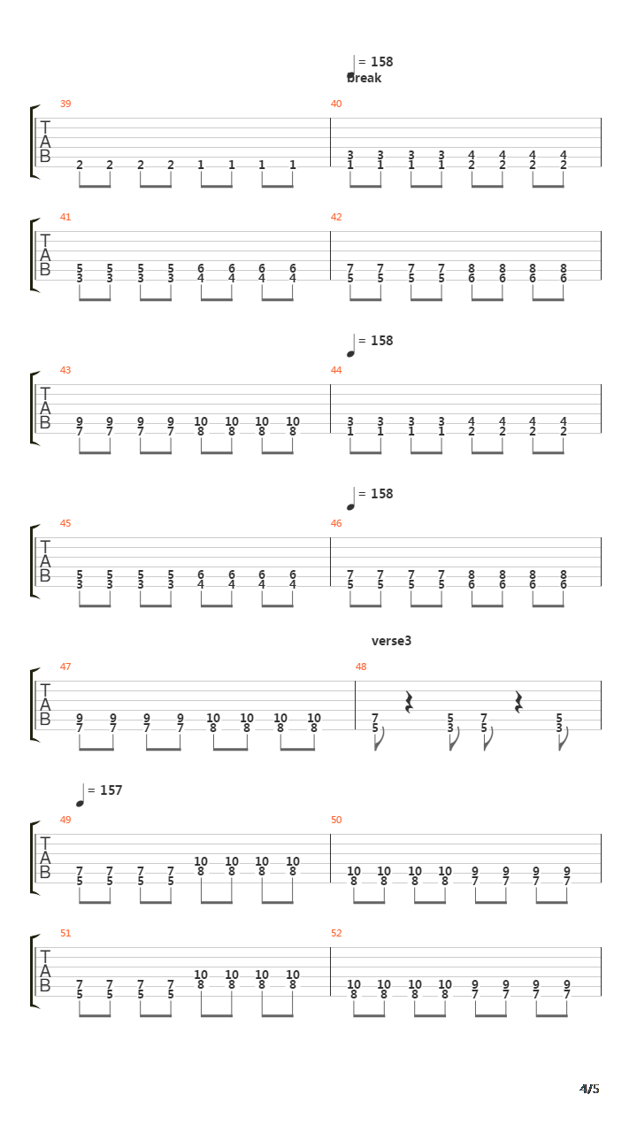 Waiting For The Turning Point吉他谱