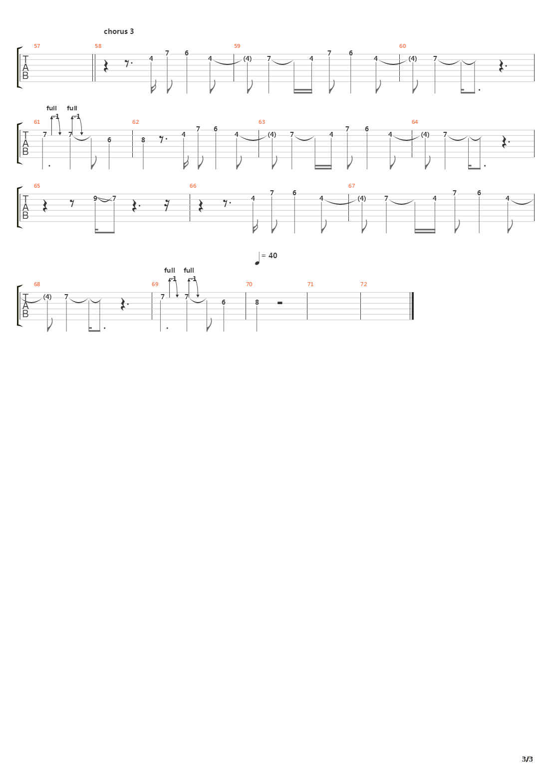 Headspin吉他谱