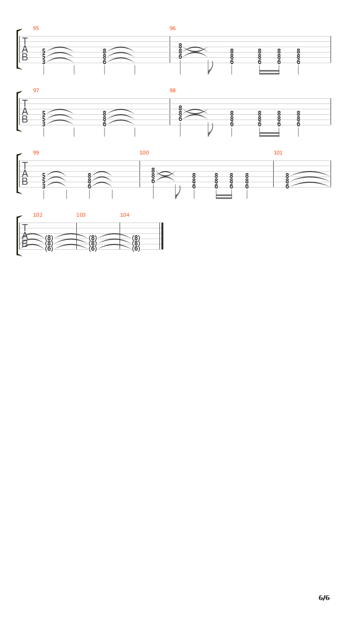 Math吉他谱