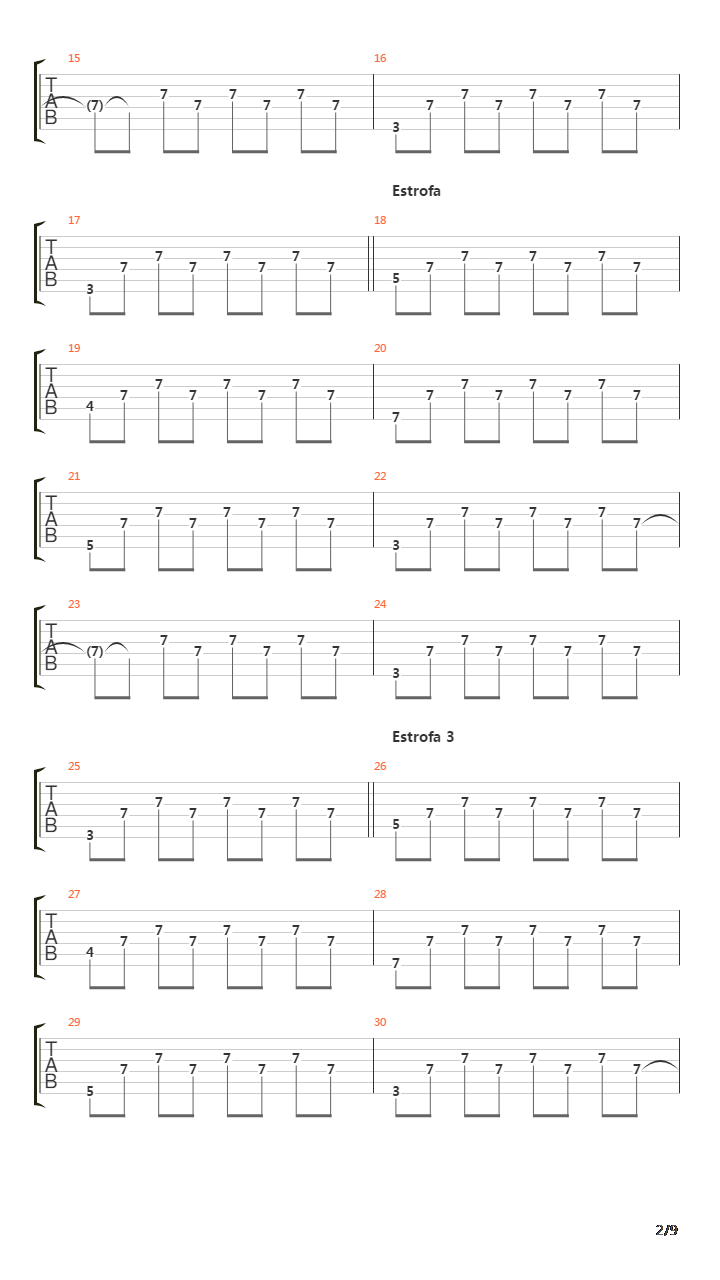 Supersubmarina吉他谱