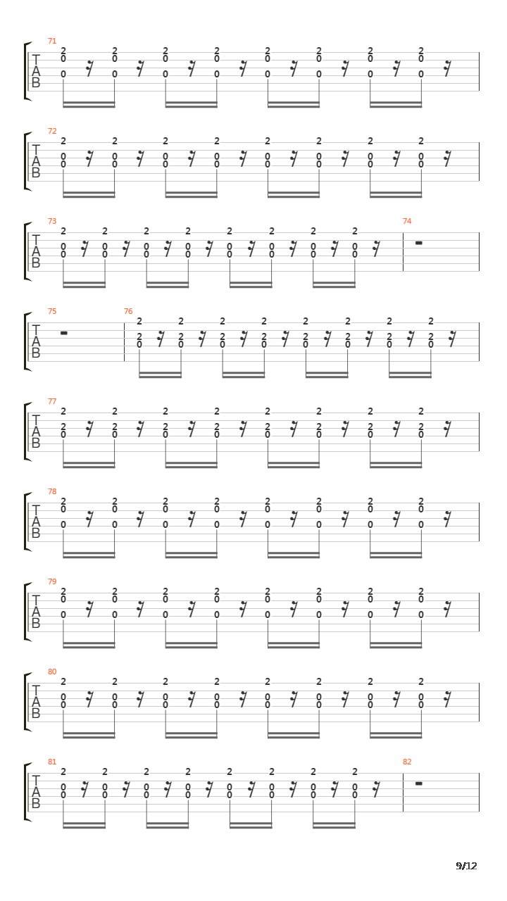 Logical Song吉他谱