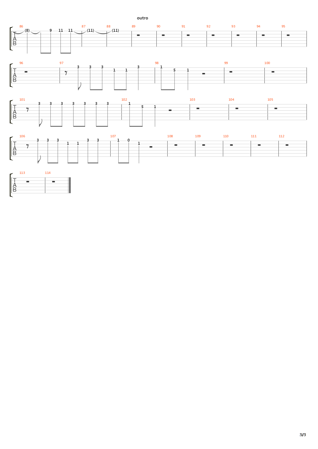 The Logical Song吉他谱