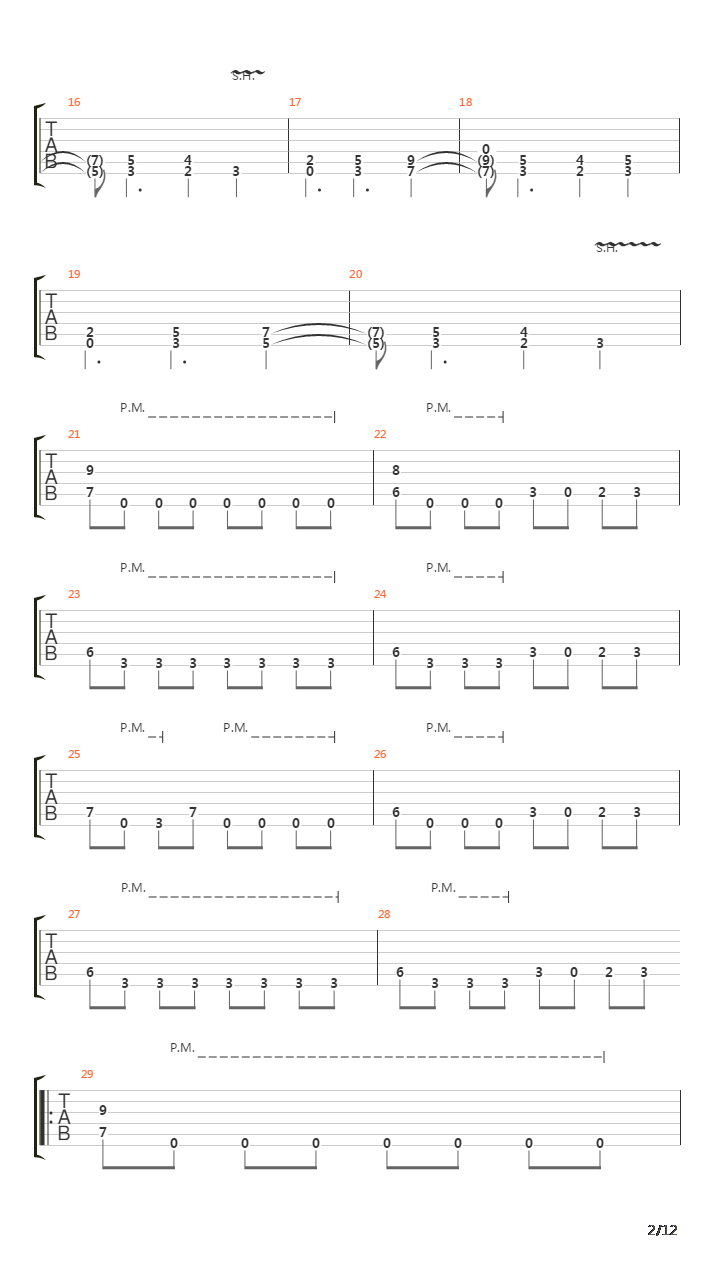 4tx31b吉他谱