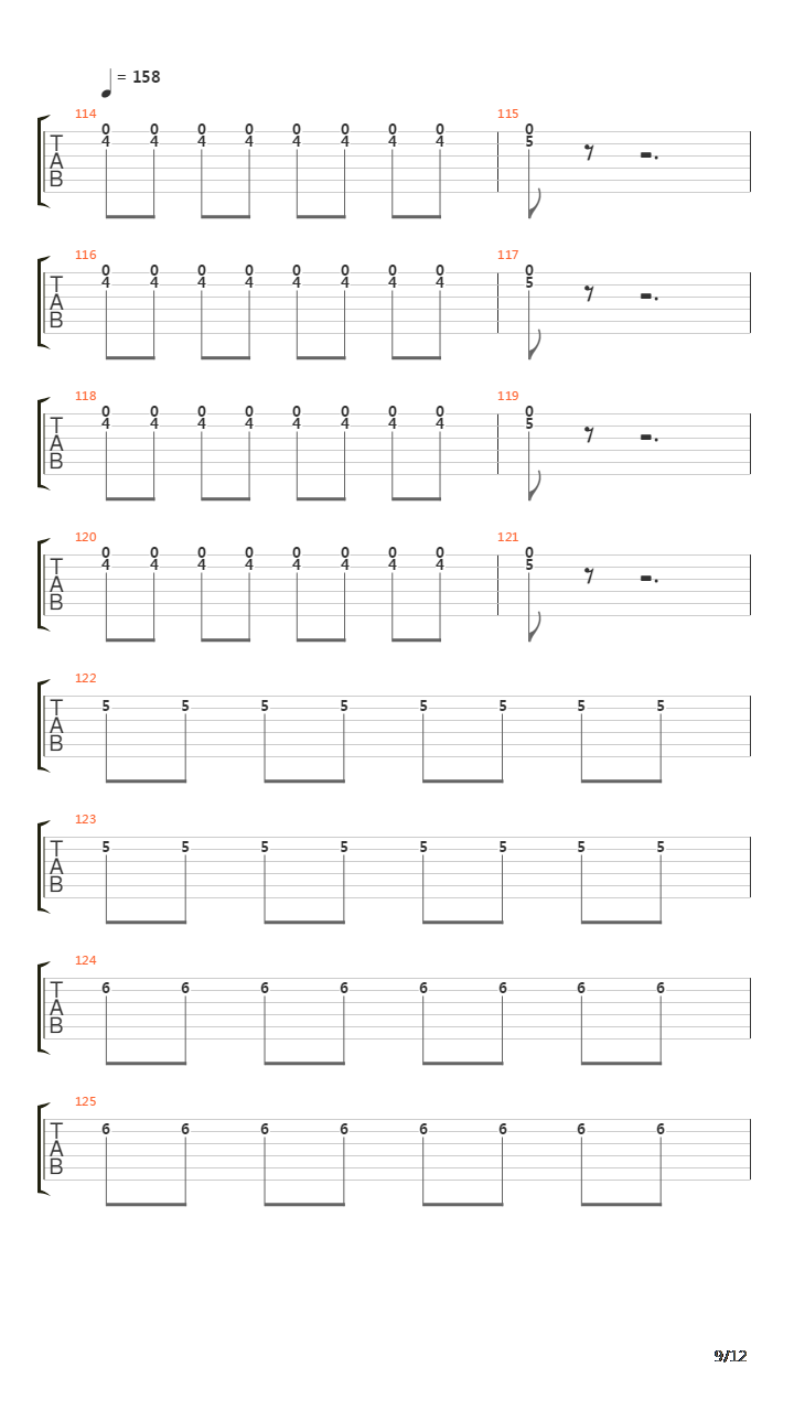 4tx31b吉他谱