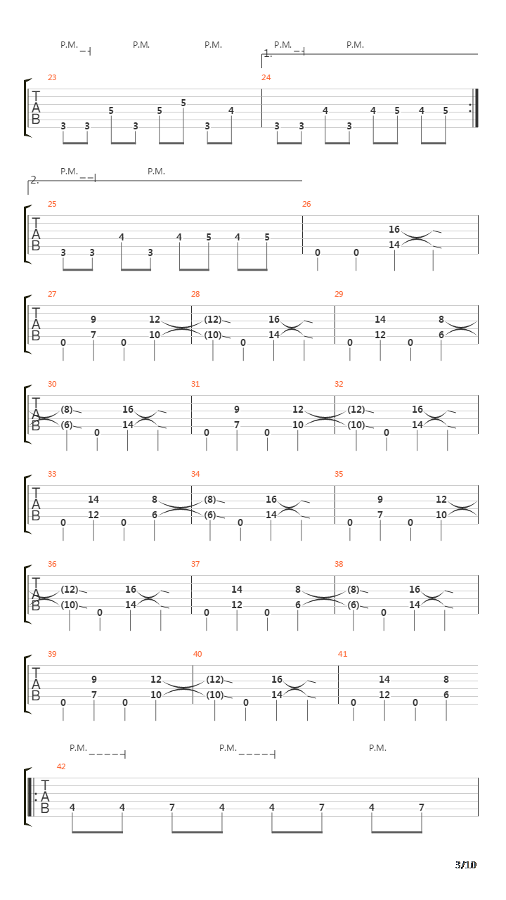 The Climax吉他谱