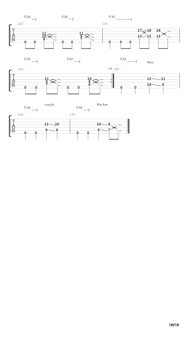 The Climax吉他谱