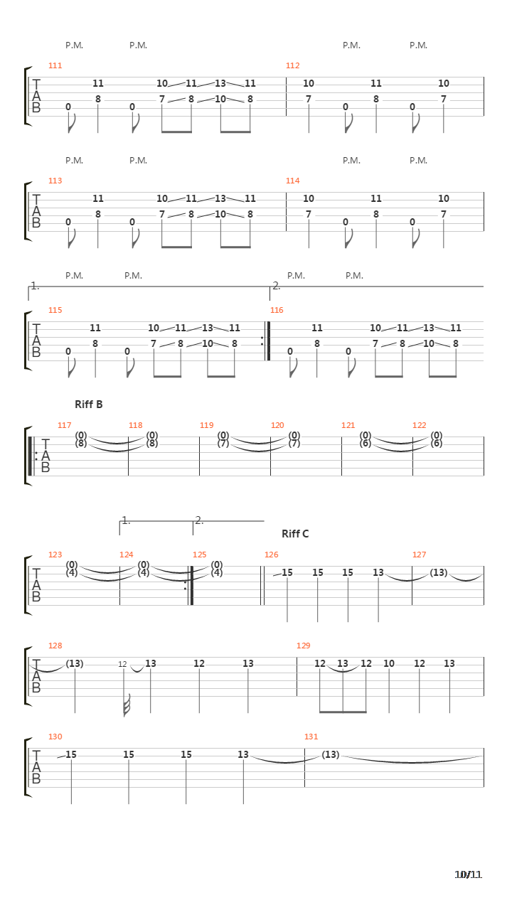 The Delegation吉他谱