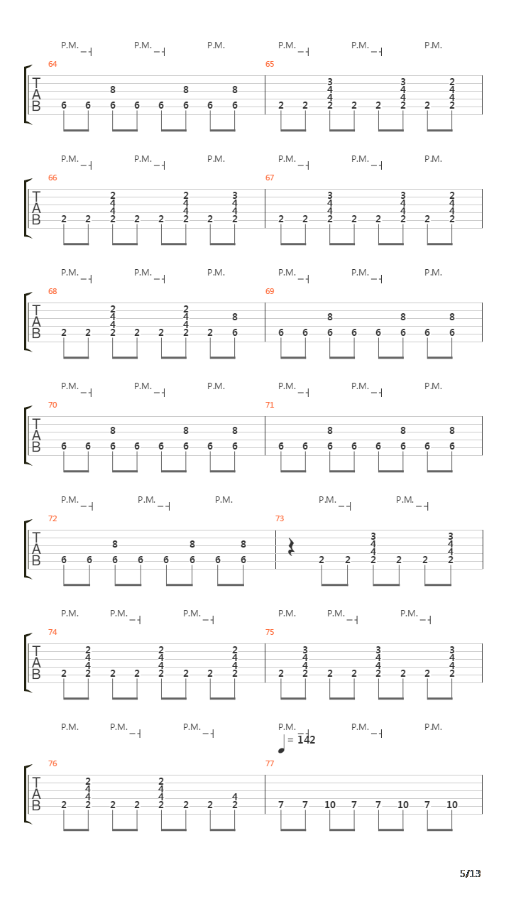 The Elevation吉他谱