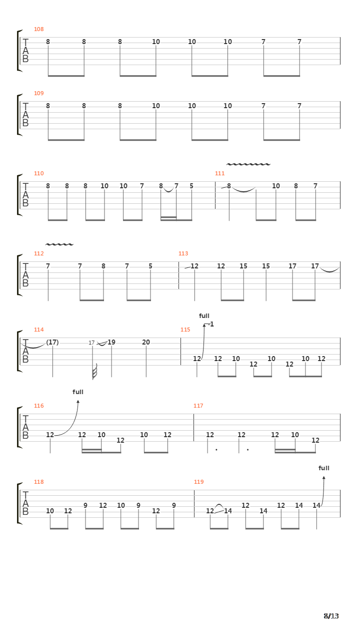 The Elevation吉他谱