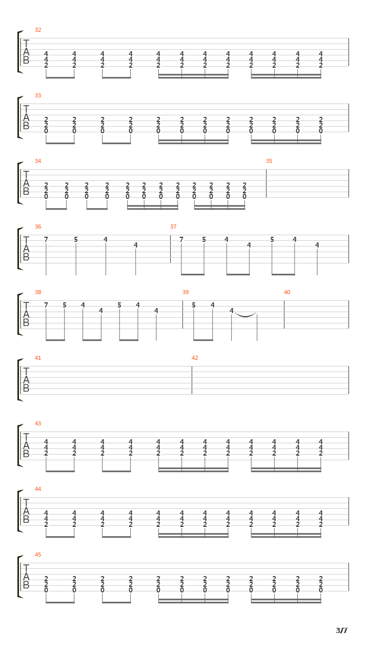 Next Line吉他谱
