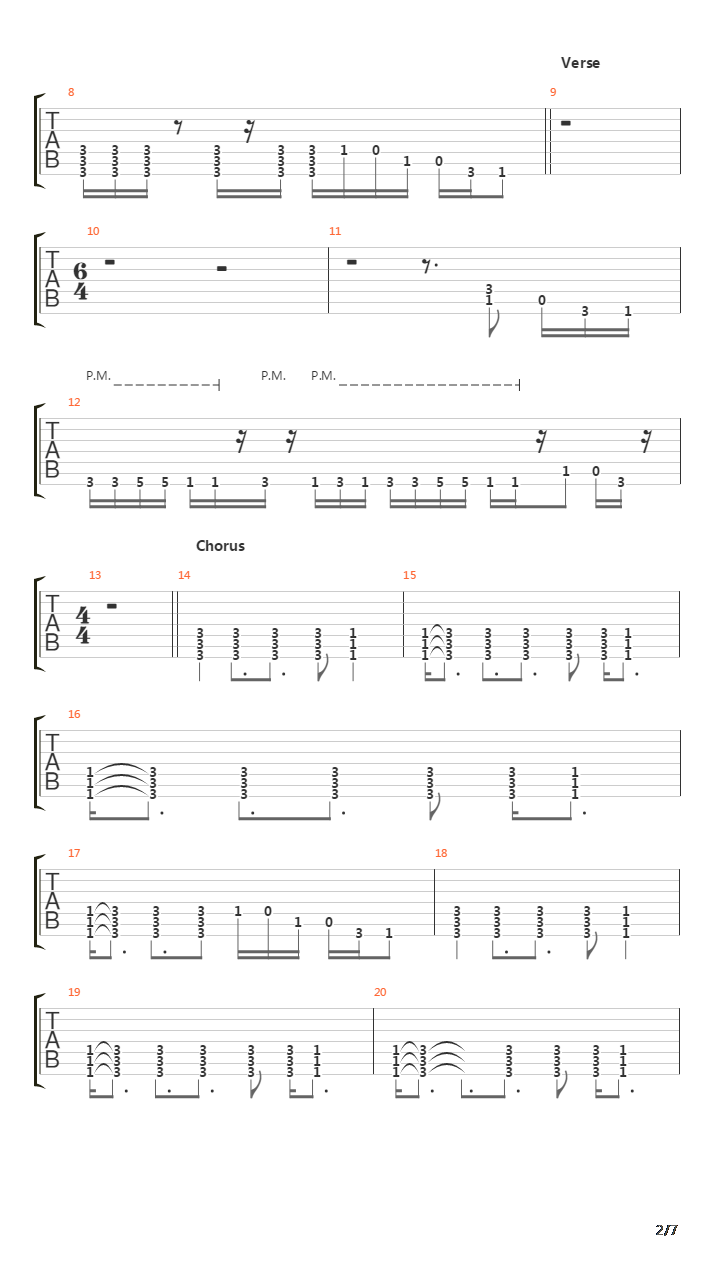 Inside吉他谱