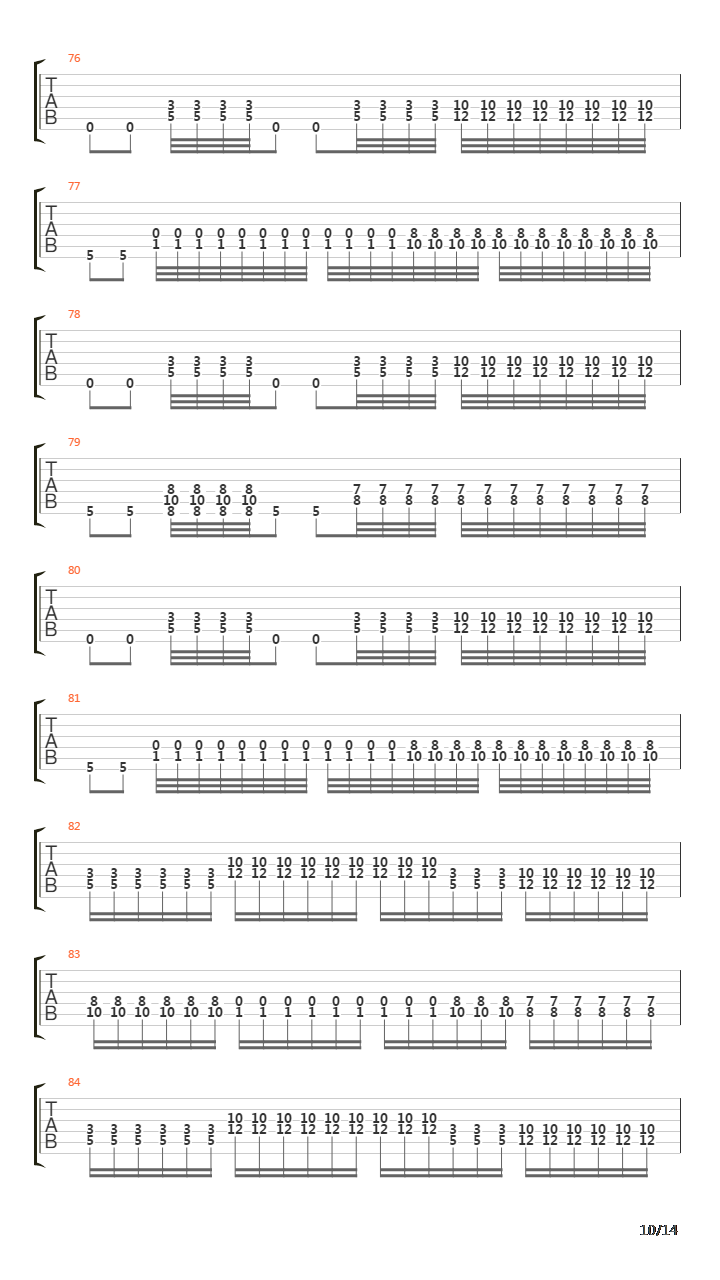 Ego Bypass Generator吉他谱